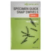 Korum Specimen Quick Snap Swivels 1 Korum Specimen Quick Snap Swivels -Korum K0310134r 1