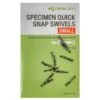 ÉMERILLON KORUM SPECIMEN QUICK SNAP SWIVELS -Korum emerillon korum specimen quick snap swivels z 2691 269196